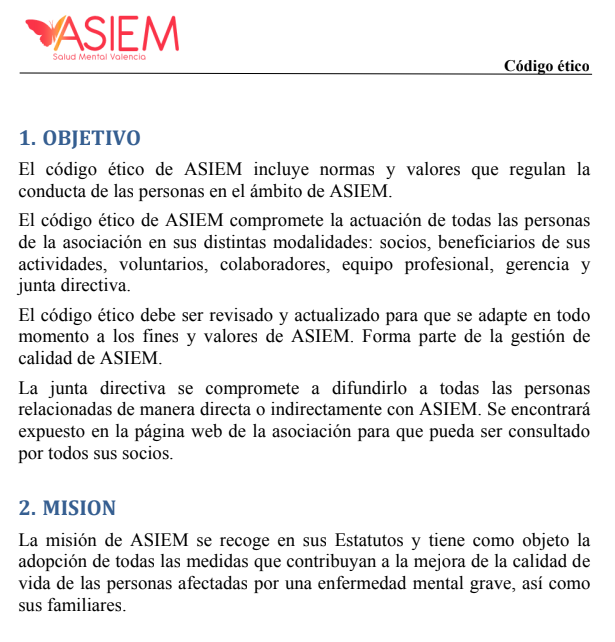 Portada código ético ASIEM