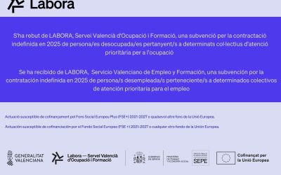 La ayuda de ECOVUL de GVA Labora nos permitirá contar con nueve técnicos de apoyo mutuo hasta 2027